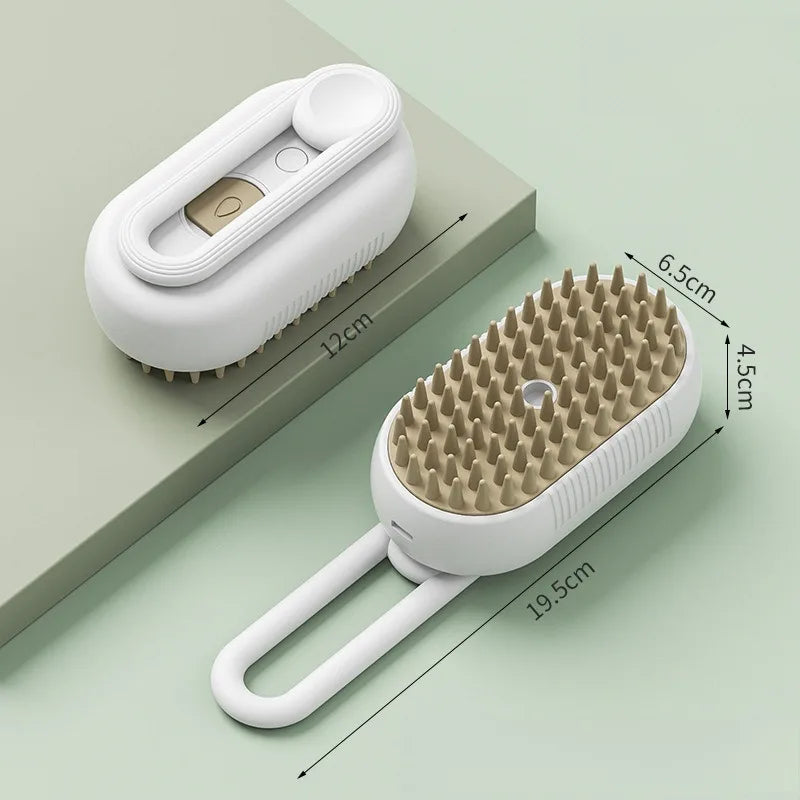 Steaming Brush for Dogs and Cats